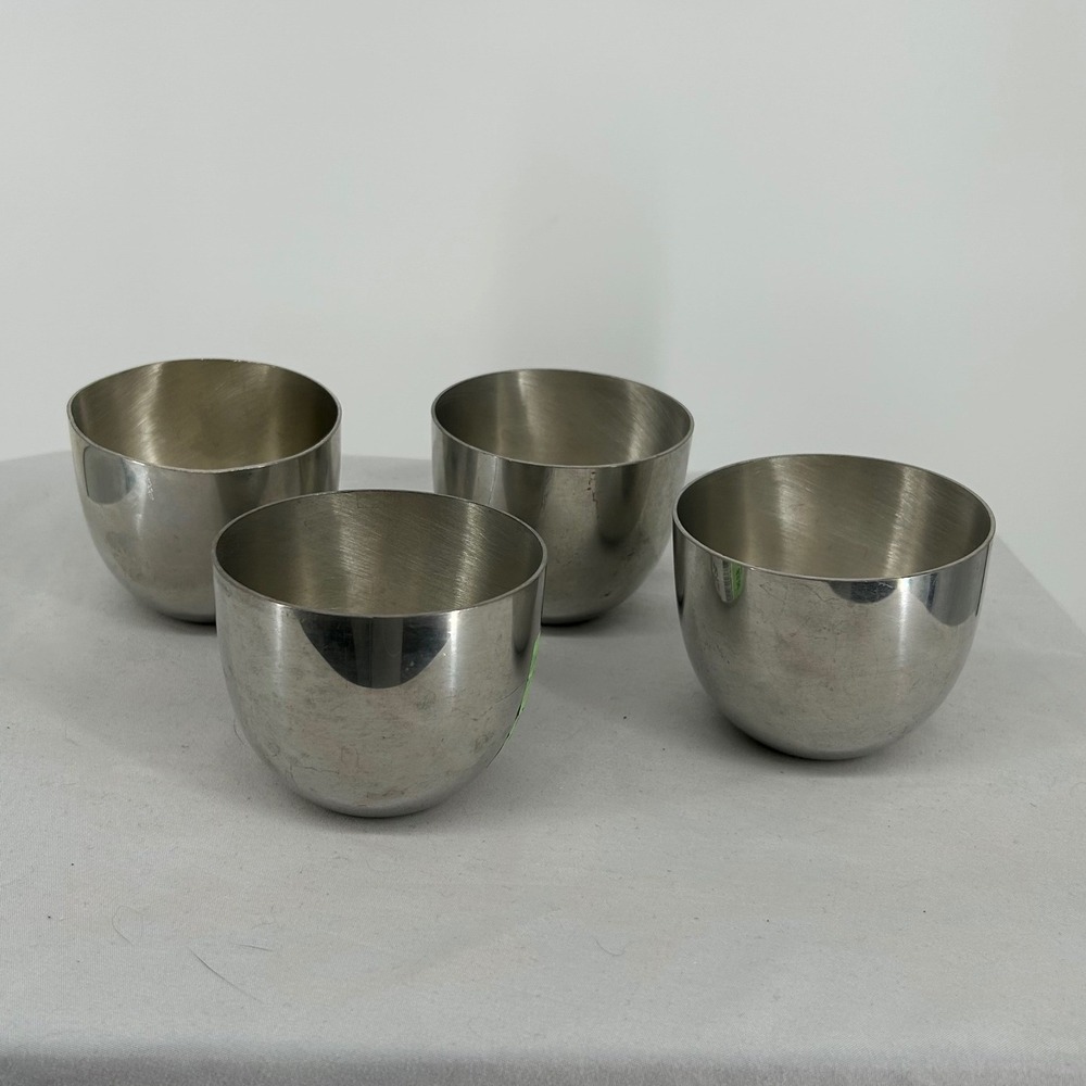 Kirk‎ Stieff Pewter Monticello Jefferson Cups Set of 4